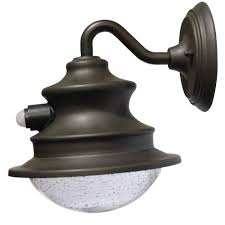 Motion sensor lights can be designed with a high level of brightness and can illuminate an entire yard. Gama Sonic Gs 122 Pir Gama Sonic 12 Inch Led Solar Barn Light Gooseneck Wall Mount With Motion Sensor