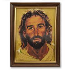 Head of Christ Picture Framed