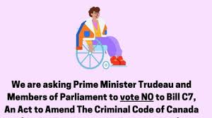 Standing committee on canadian heritage. Petition No To Bill C7 Do Not Eliminate Reasonably Foreseeable Death Requirement For Maid Change Org