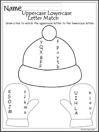 Make learning fun and easy with these great learning tools. Winter Uppercase Lowercase Letter Matching Made By Teachers Preschool Winter Worksheets Winter Preschool Lower Case Letters