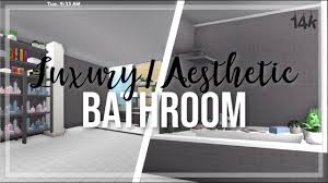 Modern bathroom_ _ _ tags》 #roblox #robloxbloxburg #welcometobloxburg #bloxburghouse #bloxburgbuilds #bloxburghouses. Aesthetic Bloxburg Bathroom Ideas Home Architec Ideas