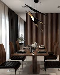 Classy blues and reds combine neatly with. It S Got The Look One Lighting Fixture Creates Different Dining Room Designs Building And Interiors