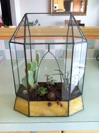 Terrarium My First Attempt At Stained Glass Stained Glass Projects Stained Glass Panels Stained Glass Crafts