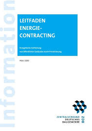 Einreichung von angeboten in textform die textform nach § 126 b bgb ist im vergaberecht neu. Leitfaden Energie Contracting Zentralverband Deutsches