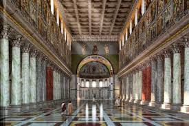 Si dice vaticana quella basilica, per il colle vaticano, che dette il nome similmente alla valle, proveniente, secondo alcuni, da vaticini, che vi le pitture nella cupola sono di cristofano e di antonio roncalli delle pomarancie fratelli, ed il san pietro e anania nell'altare sotto l'arco, fu fatto in mosaico. Viaggio Nell Antica Basilica Di San Pietro In Vaticano Sinopie