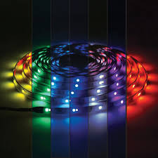 Multi Color White 16 Led Tape Light Kit With Remote Rockler