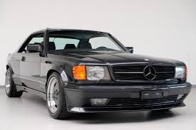 1989 Mercedes 560 Sec Amg 6 0 Widebody Is Intimidating And So Is Its Price Carscoops Mercedes Amg Mercedes Sec