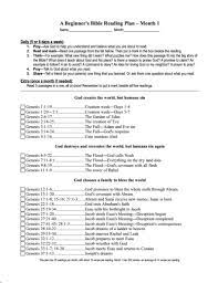 New christians or people seeking to learn more about christianity should start in the new testament. Bible Reading Plan For Beginners Pdf