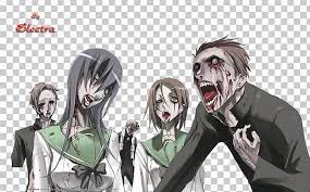 Highschool Of The Dead Anime Zombie Mangaka Png Anime Black Hair Desktop Wallpaper Fantasy Fictional Character Anime Zombie Zombie Anime