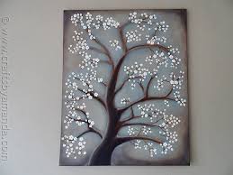 In this painting, i have drawn beautiful cherry blossom trees. White Cherry Blossom Tree Painting Crafts By Amanda