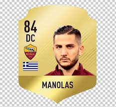Mar 09, 2017 · nainggolan and if matuidi don't have reactions as high as vidal and kante. Kostas Manolas A S Roma Fifa 18 Serie A Png Clipart Alessandro Florenzi Antonio Candreva As Roma