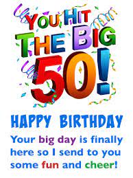 We did not find results for: Fun And Cheer Happy 50th Birthday Card Birthday Greeting Cards By Davia