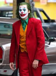 2019 joker cosplay costume clown arthur fleck flower red lattice blazer wigtop rated seller. Joker 2019 Joaquin Phoenix Movie Suit Studiosuits Made To Measure Custom Suits Customize Suits Jackets And Trousers