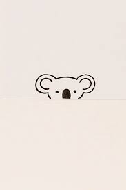 Koala Stamp Handmade Stamps Cute Stationary Animal Stamps Australian Animal Handmade Stamps Easy Drawings Cute Doodles