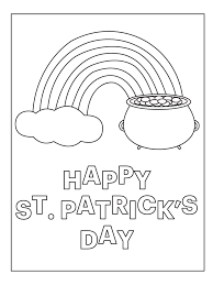 The history of the st. 9 Free St Patrick S Day Coloring Pages For Kids Parents
