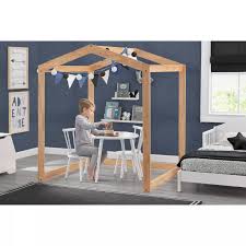 Delta Children Homestead Playhouse Natural In 2020 Delta Children Play Houses Childrens Bedrooms