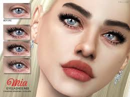 Sims 4 cc tsr • custom content downloads. The Sims Resource Mia Eyelashes N93 By Pralinesims Sims 4 Downloads
