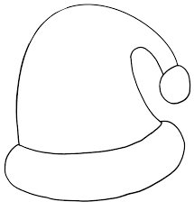 Teach your child how to identify colors and numbers and stay within the lines. Simple Santa Hat Coloring Page Free Printable Coloring Pages For Kids
