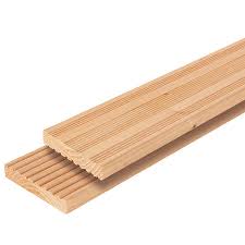 Le bois dur européen comme le chêne, le châtaignier ou. Lame De Terrasse Douglas Naturel Soren L 300 X L 14 4 Cm Castorama