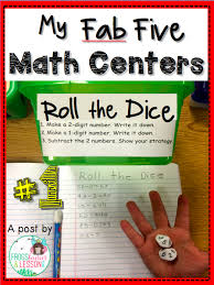 My Fab Five Math Centers Part 1 Math Centers Math Classroom Guided Math