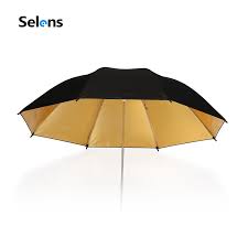 33 84cm Photo Studio Flash Lighting Reflector Reflective Black Gold Golden Umbrella For Photography Photo Studio Kit Umbrella Umbrella Umbrella Goldumbrella Black Aliexpress