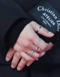 Jimin Bts How To Wear Rings Fashion Rings Hand Ring