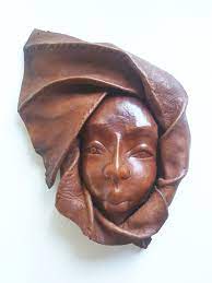 Maybe you would like to learn more about one of these? Leather Mask Wall Hanging Leather Face Mask Wall Etsy Leather Face Mask Leather Wall Wall Mask