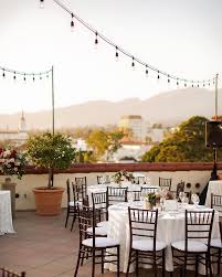 Canary Hotel A Beautiful Photo From Our Friend At Santa Barbara Wedding Venue Rooftop Wedding Rooftop Wedding Reception