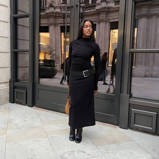 How to Style Dresses and Knee-High Boots for Winter 2025 | Who What Wear