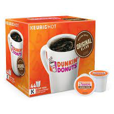 So.if you did stick a coffee pod in your keurig brewing chamber (don't), the water wouldn't be sprayed across the surface of the pod in the same way. Dunkin Donuts Original Blend Coffee Keurig K Cup Pods 44 Count Bed Bath Beyond