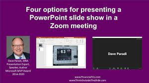 Alternatively, you can also download your presentation as a powerpoint or pdf file, and share your screen in zoom to present your slides. 6 Options For Presenting Powerpoint Slides In Zoom Think Outside The Slide