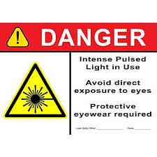 Buy Laser Sign: Danger Class 4 Laser Controlled Area eye protection  required 14 x 10 for only $43 at Z&Z Medical
