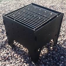 Because of its design it's perfect to travel with and easy to it's the quickest fire pit to set up and clean up! Folding Steel Firepit Camping Fire Pit Garden Heater Bbq Fold Away Fire Bowl Bbq Ebay