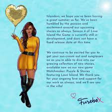 They've been on a journey in the villa and we're. Fusebox Games Fuseboxgames Twitter