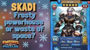 Check spelling or type a new query. Testing Out Skadi 10 9 And 4 54 Empires And Puzzles Season 3 Valhalla Hero Youtube