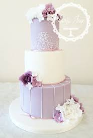 Last week, we got an inspiring material to be shared now, namely lavender wedding cupcakes. Simple Purple Cake Novocom Top