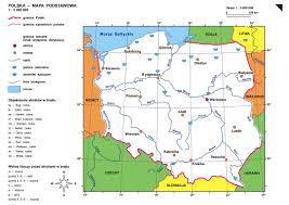 Mapa fizyczna świata z miastami. P1 Mapa Podstawowa