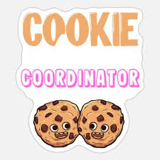 If you're wondering what cookies are and what all the fuss is about, you're not alone. Cookie Chaos Coordinator Funny Scout Cookie Dealer Apron Spreadshirt