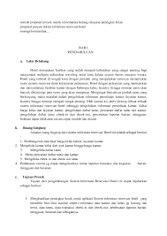 Kesimpulannya tujuan projek ini membuat seperangkat kitchenset dengan harga yang dapat di jangkau oleh masyarakat umum. Doc Contoh Proposal Proyek Teknik Informatika Bidang Rekayasa Perangkat Lunak Eko Prasetiyo Academia Edu Teknik Perangkat Lunak Proposal