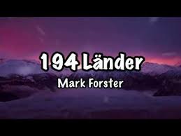 Mark Forster 194 Lander Lyrics Youtube Soundcloud Playlist Lyrics Forster