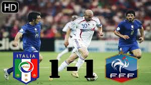 Sidney govou volleyed france ahead after 69 seconds before thierry henry's shot from a tight angle deflected off fabio cannavaro and into the net. Italy Vs France 1 1 5 3 Goal Full Highlights World Cup 2006 Final Hd Youtube