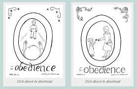 More than 5.000 printable coloring sheets. Obey Your Parents Coloring Page