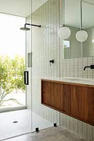 Small bathroom sink cabinet designs for storage ideas, towel storage solutions and bathtub design ideas home interior design ideas. Best 56 Modern Bathroom Glass Tile Walls Design Photos And Ideas Dwell