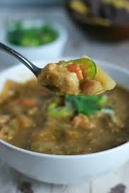Vegan Green Chili With Grilled Chickenless Strips Instant Pot Recipe Recipe Green Chili Stew Instant Pot Recipes Pot Recipes