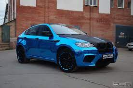 Bmw X6 M In Blue Chrome Photo Gallery Bmw X6 Bmw Bmw Cars