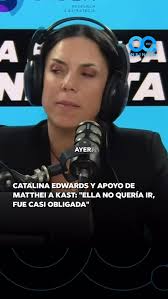 En Plaza Pública en Infinita, Catalina Edwards reveló cómo se gestó el  apoyo de Evelyn Matthei a José Antonio Kast tras conocerse los resultados  de la elección presidencial. Según detalló, la ...