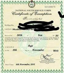 How To Get Nysc Certificate Exemption Exclusion Letter Lettering Certificate How To Get