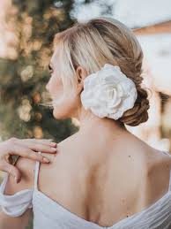 Check spelling or type a new query. Flora Real Feel Gardenia Bridal Hair Flower Salon Blonde Hair Stylist Port Jefferson Ny