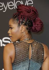'poetic justice braids' are just thick box braids. Celebrities Rocking Poetic Braids The Best A List Looks