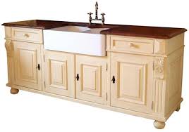 20 wooden free standing kitchen sink